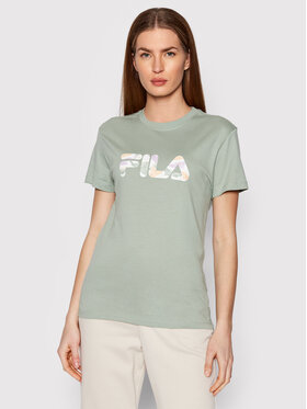 Fila Fila T-Shirt Basco FAW0098 Πράσινο Regular Fit
