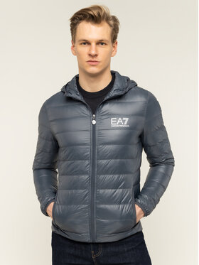 EA7 Emporio Armani EA7 Emporio Armani Vatovaná bunda 8NPB02 PN29Z 1977 Sivá Regular Fit
