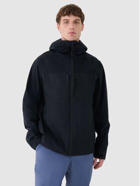 4F 4F Outdoorová bunda 4FWSS25TTJAM711-20S Čierna Regular Fit