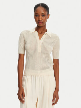 Marella Marella Megztinis Torbole 2513361145 Kreminė Slim Fit