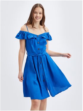 Orsay Orsay Sukienka 410234-511000__42 Niebieski Regular Fit