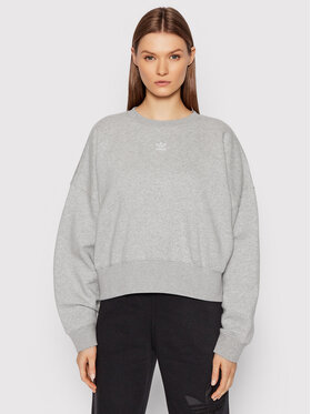 adidas adidas Суитшърт adicolor Essentials Fleece HF7478 Сив Relaxed Fit