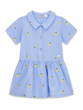 Guess Kids Guess Kids Vestito 181429 Blu Classic Fit