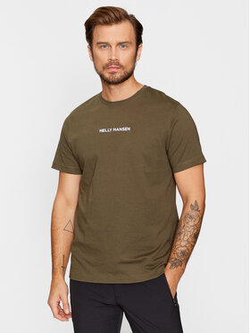 Helly Hansen Helly Hansen Тишърт Core Graphic 53936 Зелен Regular Fit