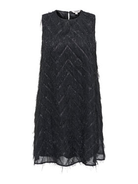 ONLY ONLY Коктейлна рокля Faye 15358411 Черен Loose Fit