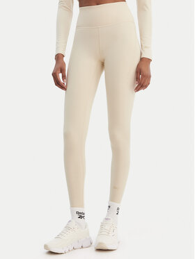 Reebok Reebok Legíny Reebok x Ewa Chodakowska RK25619CCW Béžová Slim Fit