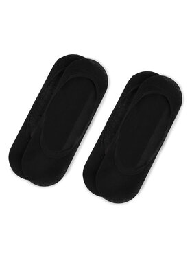 Tommy Hilfiger Tommy Hilfiger 2 sieviešu pēdiņu pāru komplekts 353006001 Melns