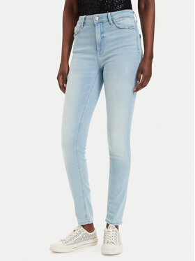 Guess Guess Džinsai W6GA46 D0688 Mėlyna Skinny Fit