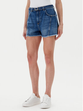 TWINSET Джинсові шорти 251TP2575 Голубий Regular Fit
