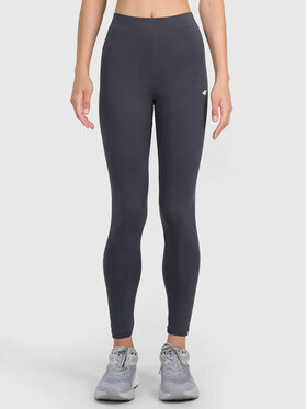 4F 4F Legginsy TTIGF296-22 Szary Active Fit