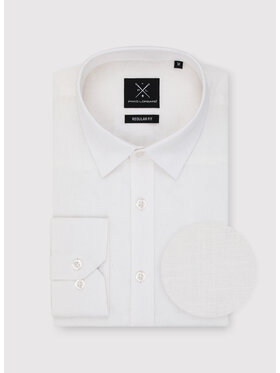 Pako Lorente Pako Lorente Koszula P25SF-1X-008 Biały Regular Fit