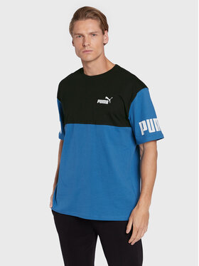 Puma Puma T-shirt Powr Colorblock 849801 Tamnoplava Relaxed Fit
