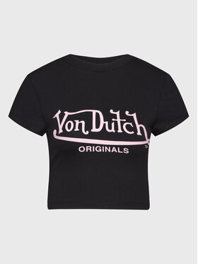 Von Dutch Von Dutch T-Shirt Arta 6230058 Czarny Regular Fit