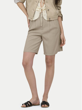 ONLY ONLY Шорти з тканини Aris 15364121 Бежевий Regular Fit