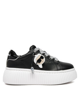 KARL LAGERFELD KARL LAGERFELD Снікерcи Krepper Lo KL42376T Чорний
