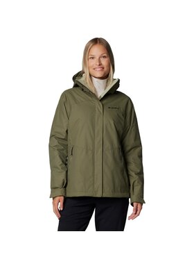 Columbia Columbia Kurtka zimowa 208782 Zielony Regular Fit