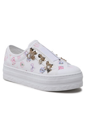 Guess Guess Trampki Betrix2 FL6BX2 SMT12 Biały