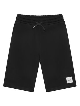 BOSS BOSS Спортивні шорти J52928 S Чорний Regular Fit