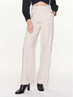 Gestuz Gestuz Pantaloni di tessuto Paula 10907025 Beige Regular Fit