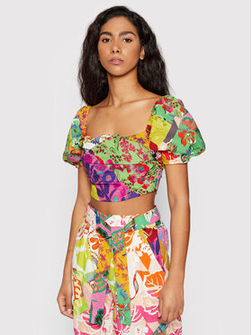 Desigual Desigual Bluzka MONSIEUR CHRISTIAN LACROIX Fiona 22SWBW27 Kolorowy Regular Fit