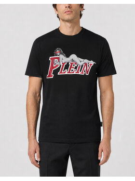 PHILIPP PLEIN PHILIPP PLEIN T-Shirt 31684 Czarny Regular Fit