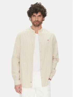 Tommy Jeans Tommy Jeans Риза DM0DM20893 Бежов Regular Fit