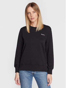 Pepe Jeans Pepe Jeans Mikina Calista PL581189 Černá Regular Fit