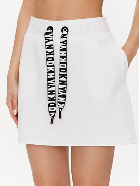 DKNY Sport DKNY Sport Trapézová sukně DP3S5017 Bílá Classic Fit