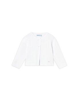 Mayoral Mayoral Cardigan 1307 Bianco Regular Fit