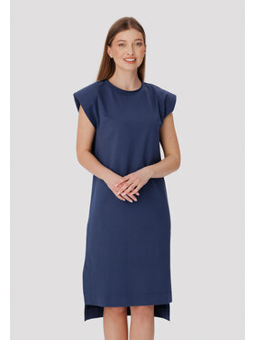 LAURELLA LAURELLA Sukienka codzienna 4UL125 Granatowy Regular Fit