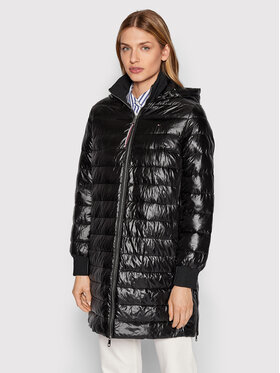Tommy Hilfiger Tommy Hilfiger Geacă Sporty Sorona Side Zip WW0WW35089 Negru Relaxed Fit