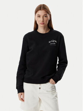 KARL LAGERFELD KARL LAGERFELD Μπλούζα B2W20048 Μαύρο Relaxed Fit