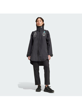 adidas adidas Kurtka anorak MERCEDES - AMG PETRONAS FORMULA ONE TEAM MYSHELTER Czarny Regular Fit