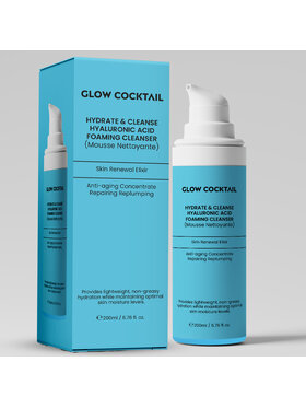 Glow Cocktail Glow Cocktail Pianka HA – Nawilżająca 200 ml Pianka oczyszczająca