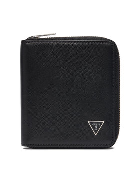Guess Guess Große Herren Geldbörse SMMASL LEA02 Schwarz