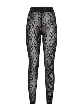 PHILIPP PLEIN PHILIPP PLEIN Legginsy 1577 Czarny Skin Tight Fit