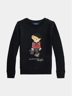 Polo Ralph Lauren Polo Ralph Lauren Bluza Bearcn 313920453001 Czarny Regular Fit