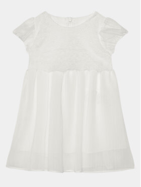 Coccodrillo Coccodrillo Елегантна рокля WC4128205EBG Бял Regular Fit
