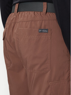 Columbia Kratke Hlače Iz Tkanine Silver Ridge™ Utility Cargo Short 2030744 Rjava Regular Fit