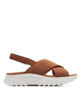 Clarks Clarks Sandale DashLite Wish 26171950 Smeđa