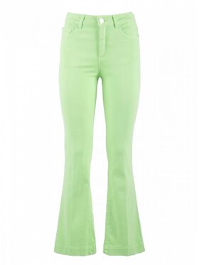 NENETTE NENETTE Spodnie palazzo scott Zielony Regular Fit