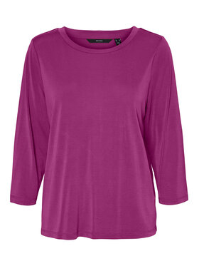 Vero Moda Curve Vero Moda Curve Bluza Vebia 10279540 Vijolična Regular Fit