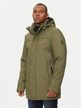 INDICODE INDICODE Zimska jakna Inviks 15-848 Khaki Regular Fit