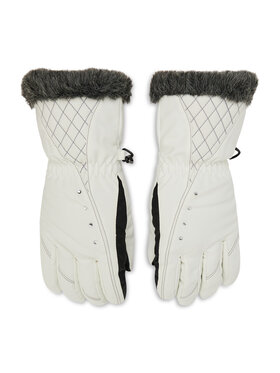 Viking Viking Γάντια για σκι Silvana Gloves 113/21/7500 Λευκό