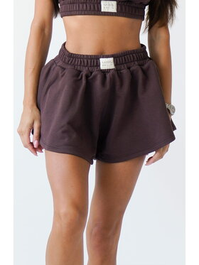 MissDenim MissDenim Sportovní kraťasy Flippy Skorts Hnědá Basic Fit