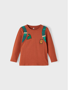 NAME IT NAME IT Blúzka 13210251 Hnedá Regular Fit