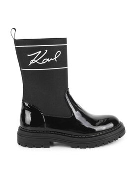 Karl Lagerfeld Kids Karl Lagerfeld Kids Μποτάκια Z19114 S Μαύρο