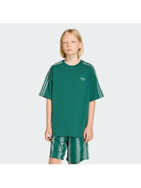 adidas adidas T-Shirt Minecraft Zielony Loose Fit