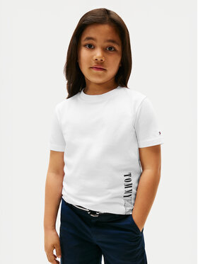 Tommy Hilfiger Tommy Hilfiger T-shirt Graphic KB0KB09870 Bijela Regular Fit