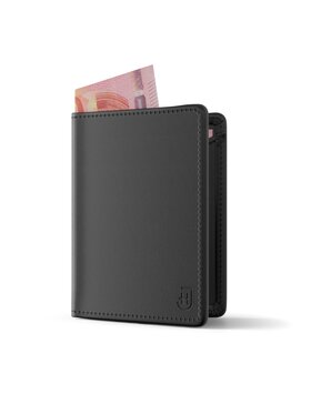 James Hawk James Hawk Mały Portfel Męski Męski portfel podróżny z RFID Czarny
